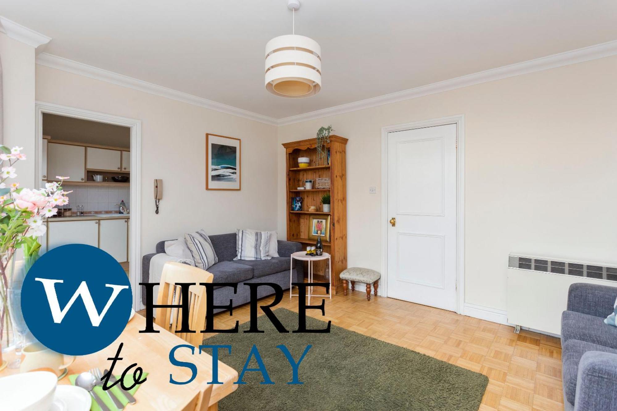 Bright 1 Bedroom Apartment-Private Parking Glasgow Exterior photo